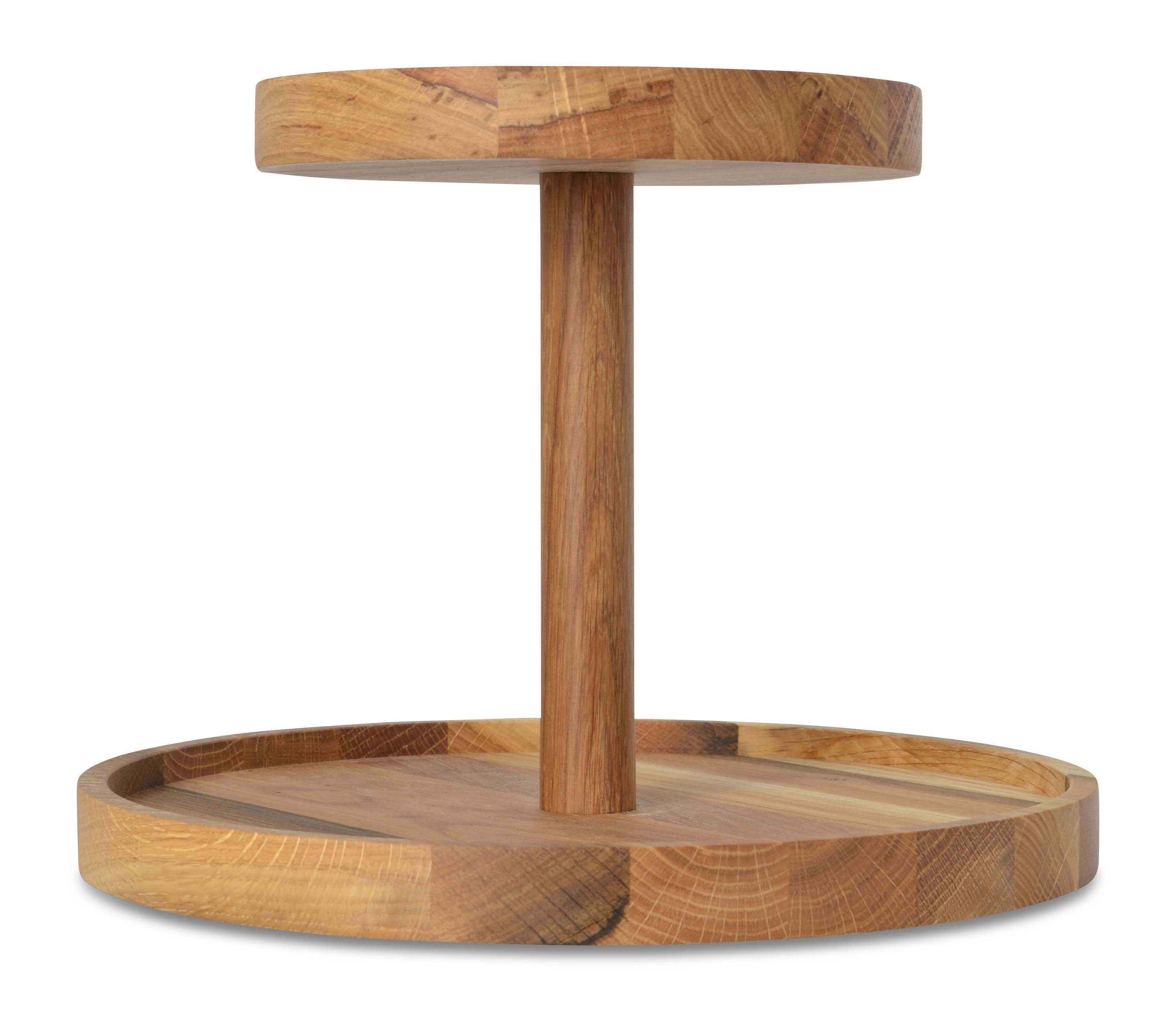 DELIGHT 2-stöckige Etagere aus natürlichem Eichenholz - Image 14