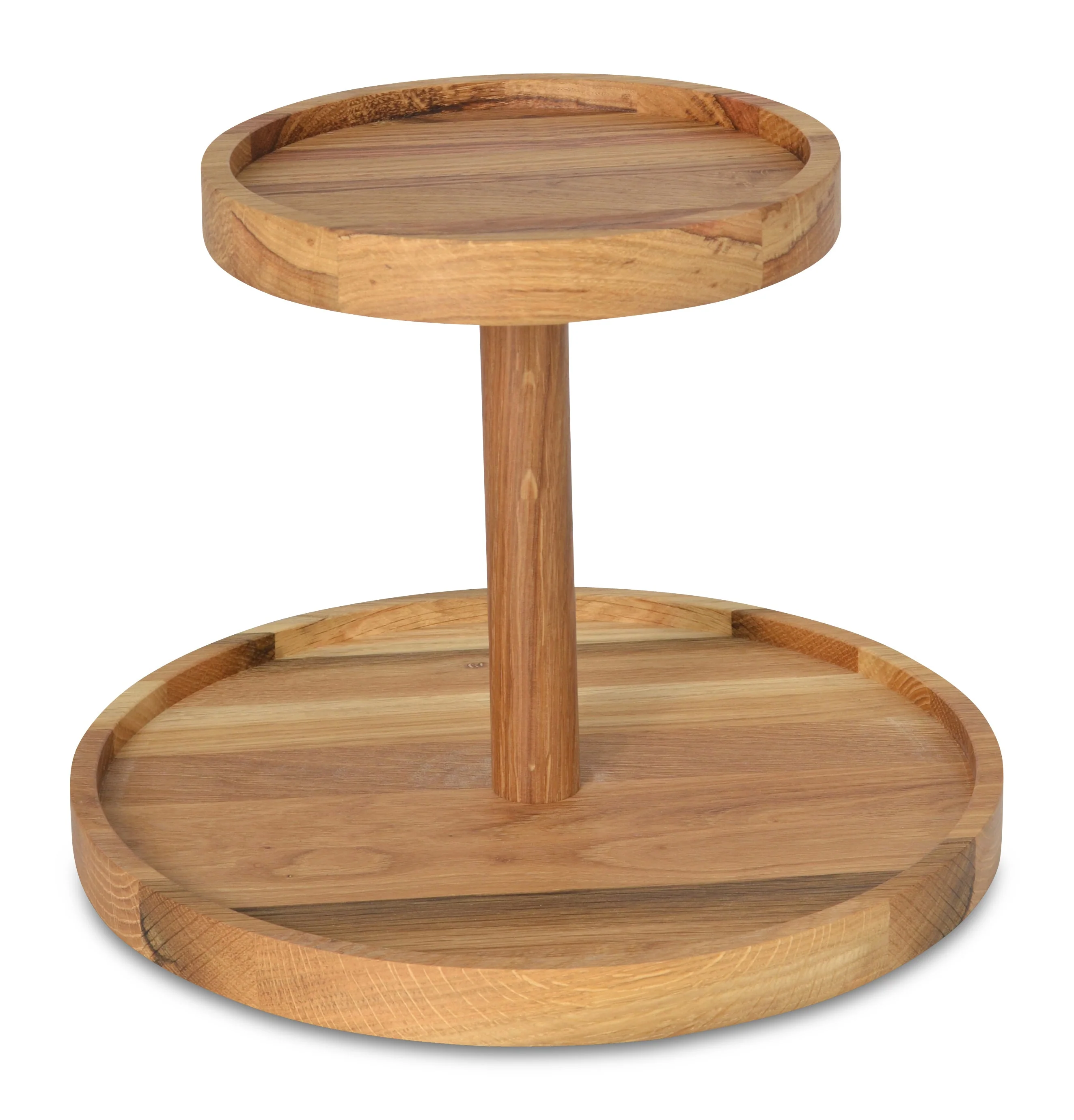 DELIGHT 2-stöckige Etagere aus natürlichem Eichenholz - Image 16