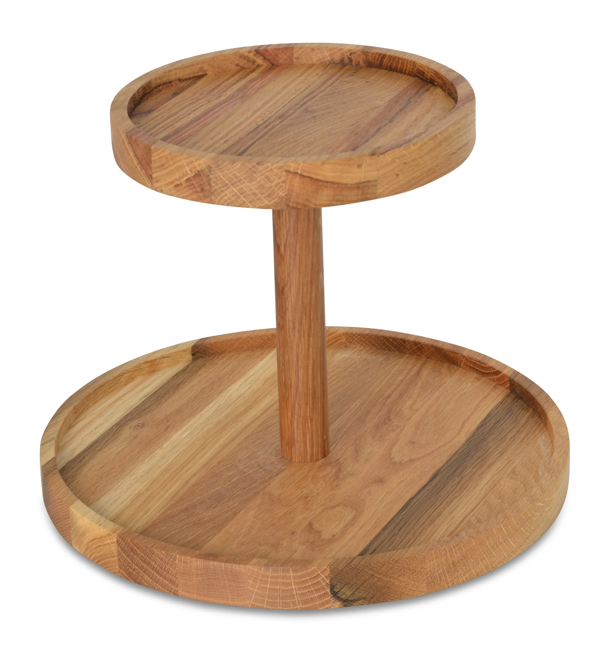 DELIGHT 2-stöckige Etagere aus natürlichem Eichenholz - Image 17