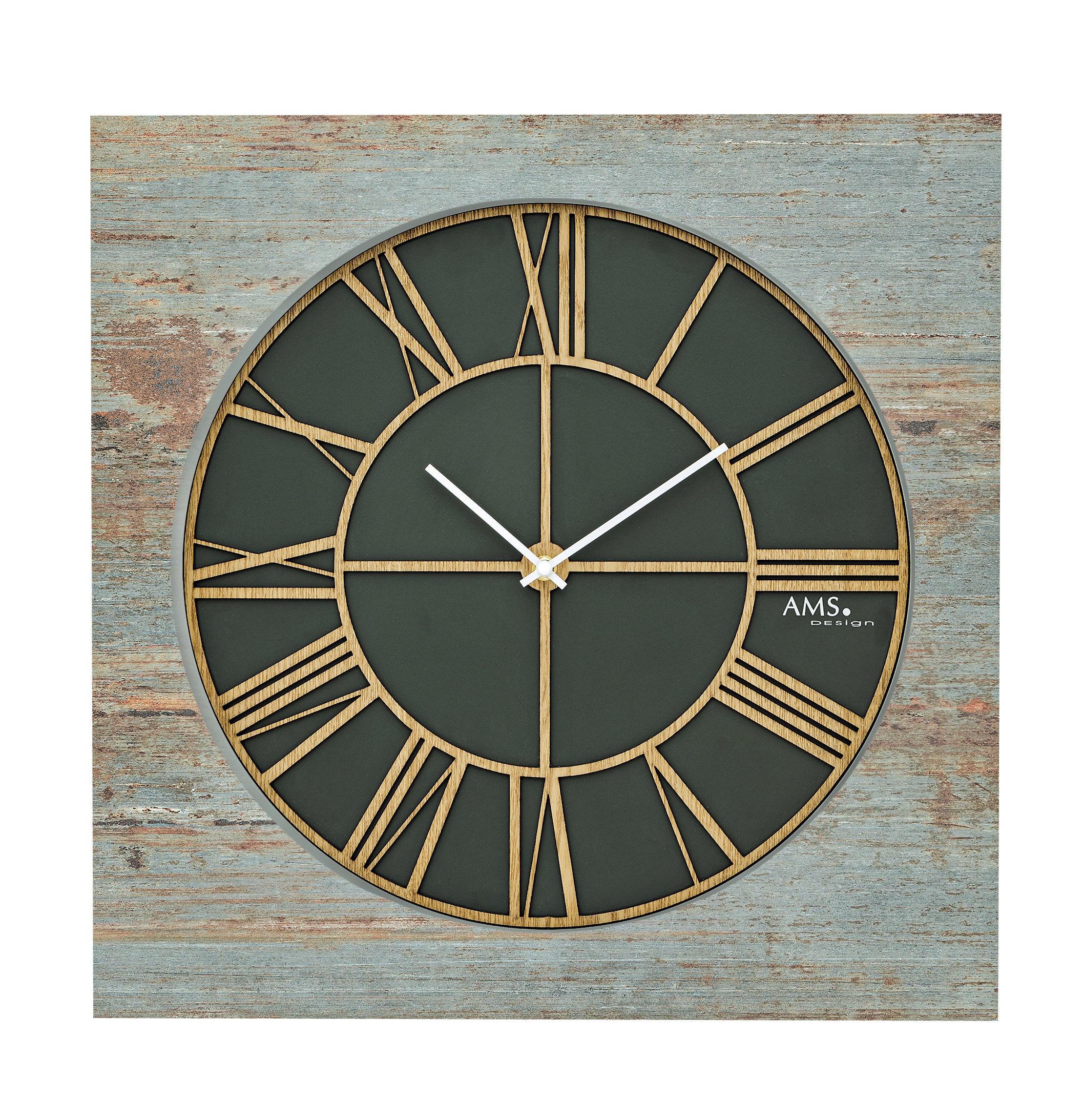 AMS 9640 9641 Wanduhr