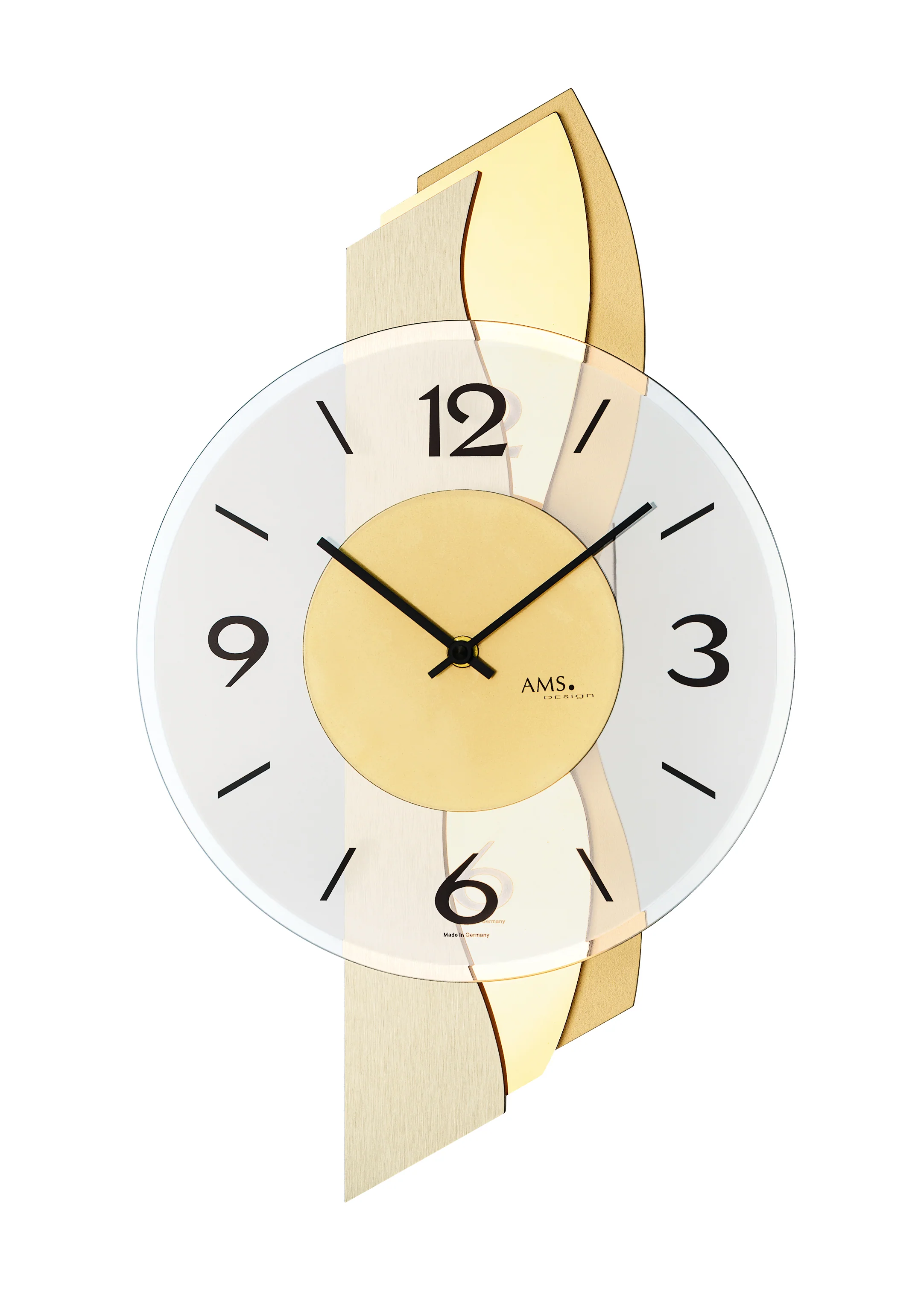 AMS 9669 9670 Wanduhr