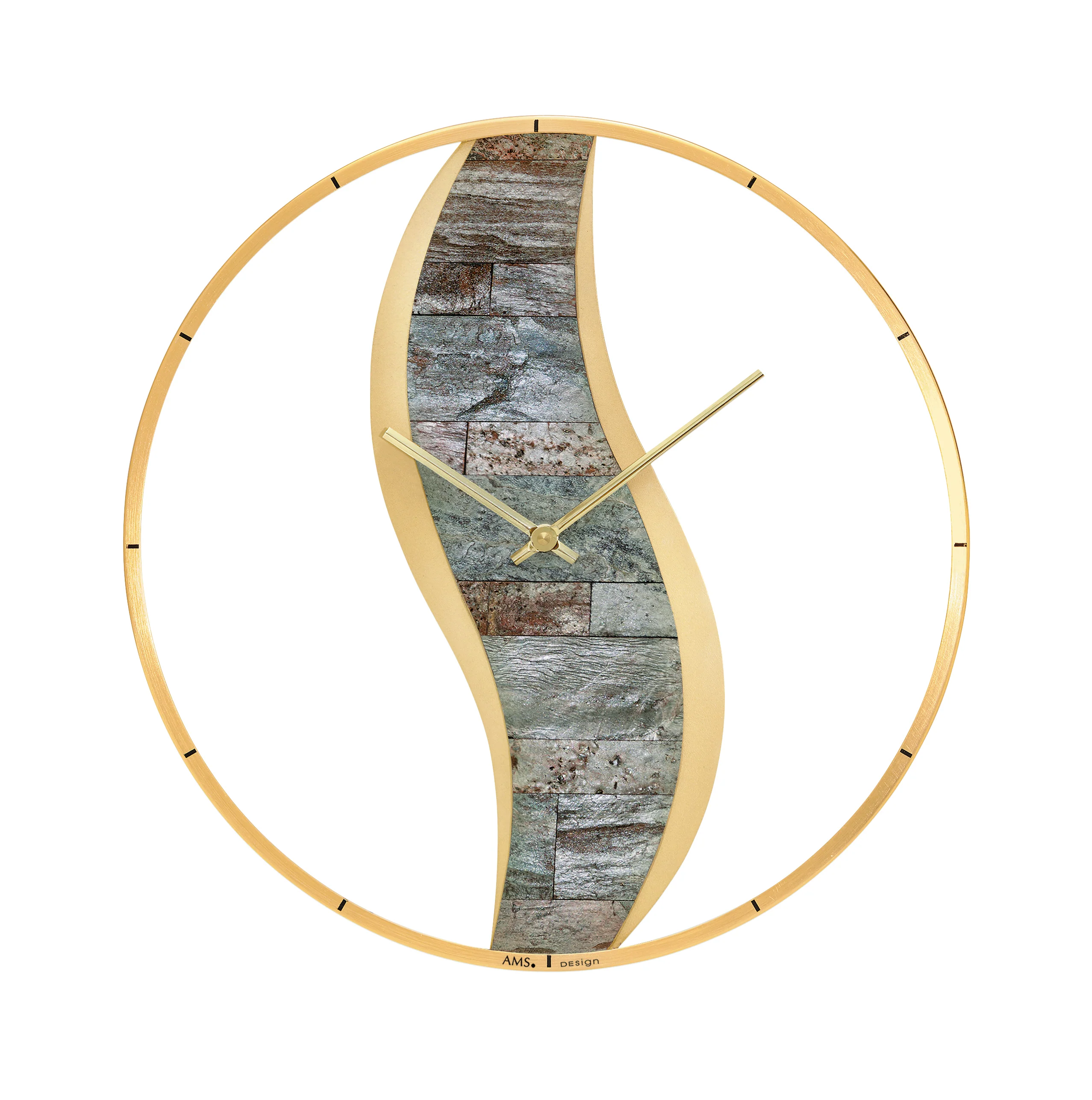 AMS Wanduhr 9645 9646