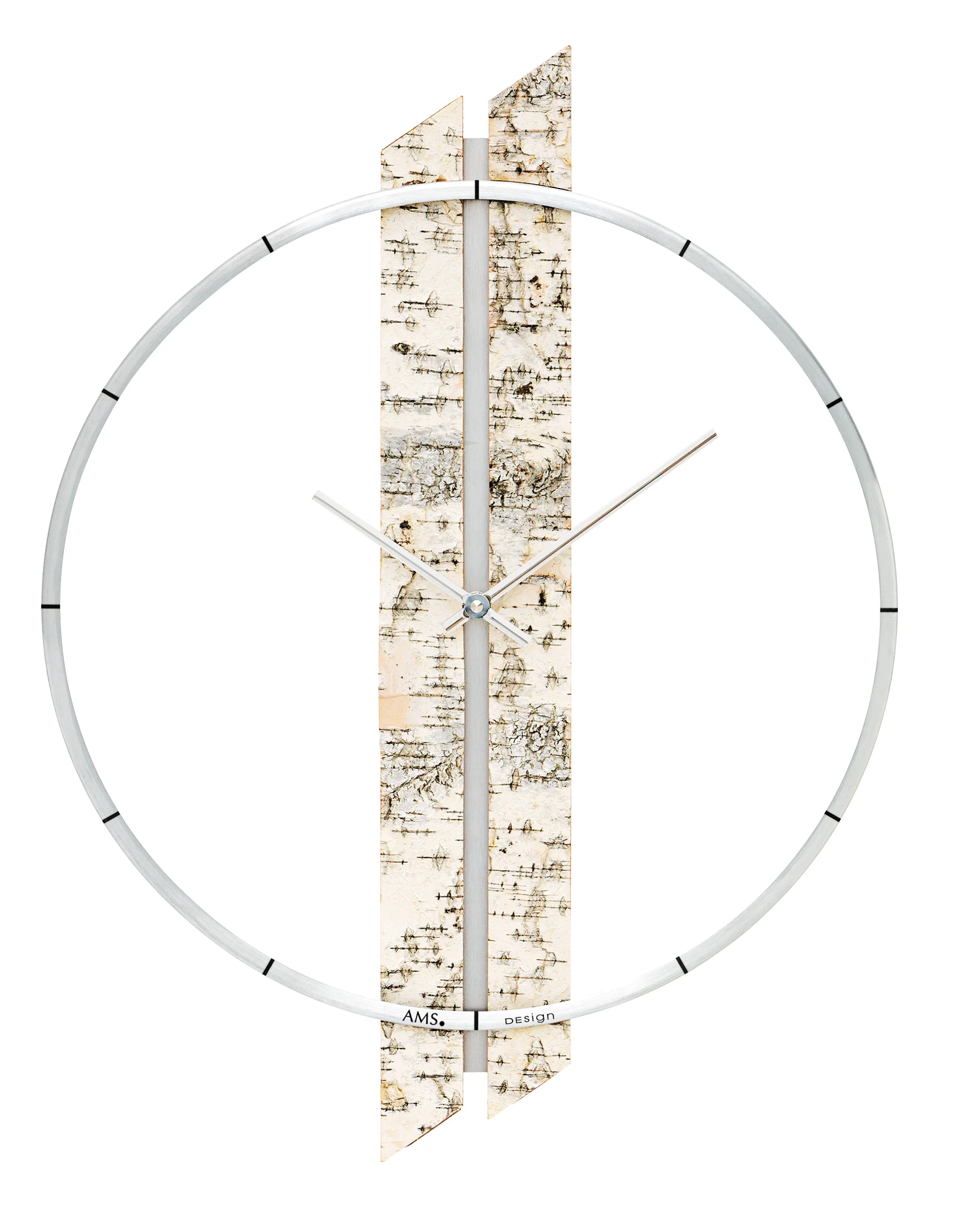 AMS Wanduhr 9604 9606 Circle nature - Image 2