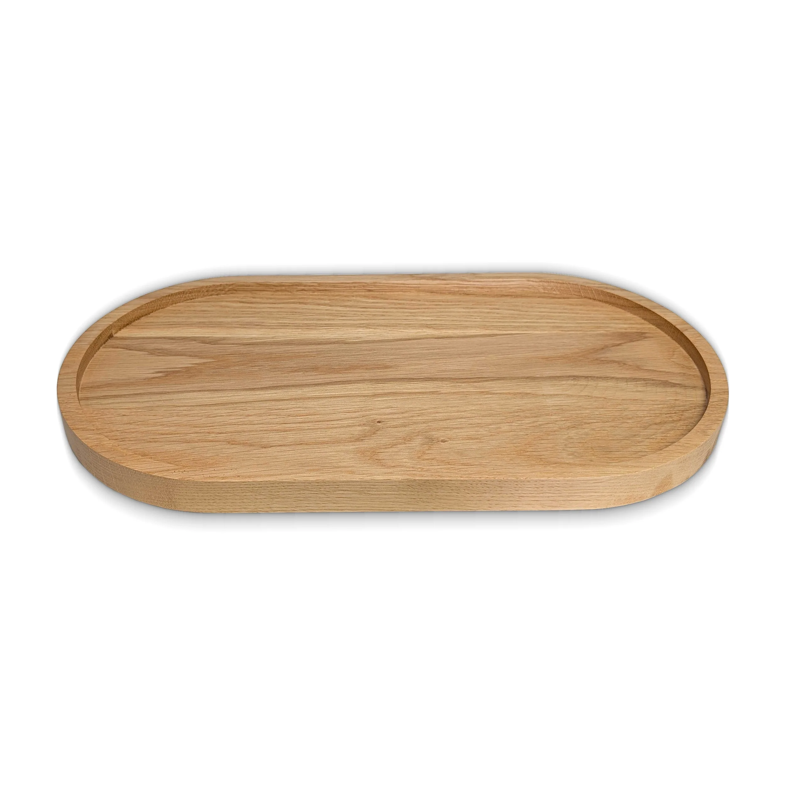 BAGUETTE Holzteller Servierplatte Tablett aus massivem Eichenholz 42 x 22 x 3 cm - Image 3