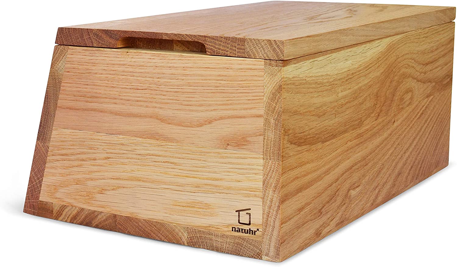 Brotkasten Brotbox - Brex - aus massivem Holz mit integriertem Schneidebrett - Image 11