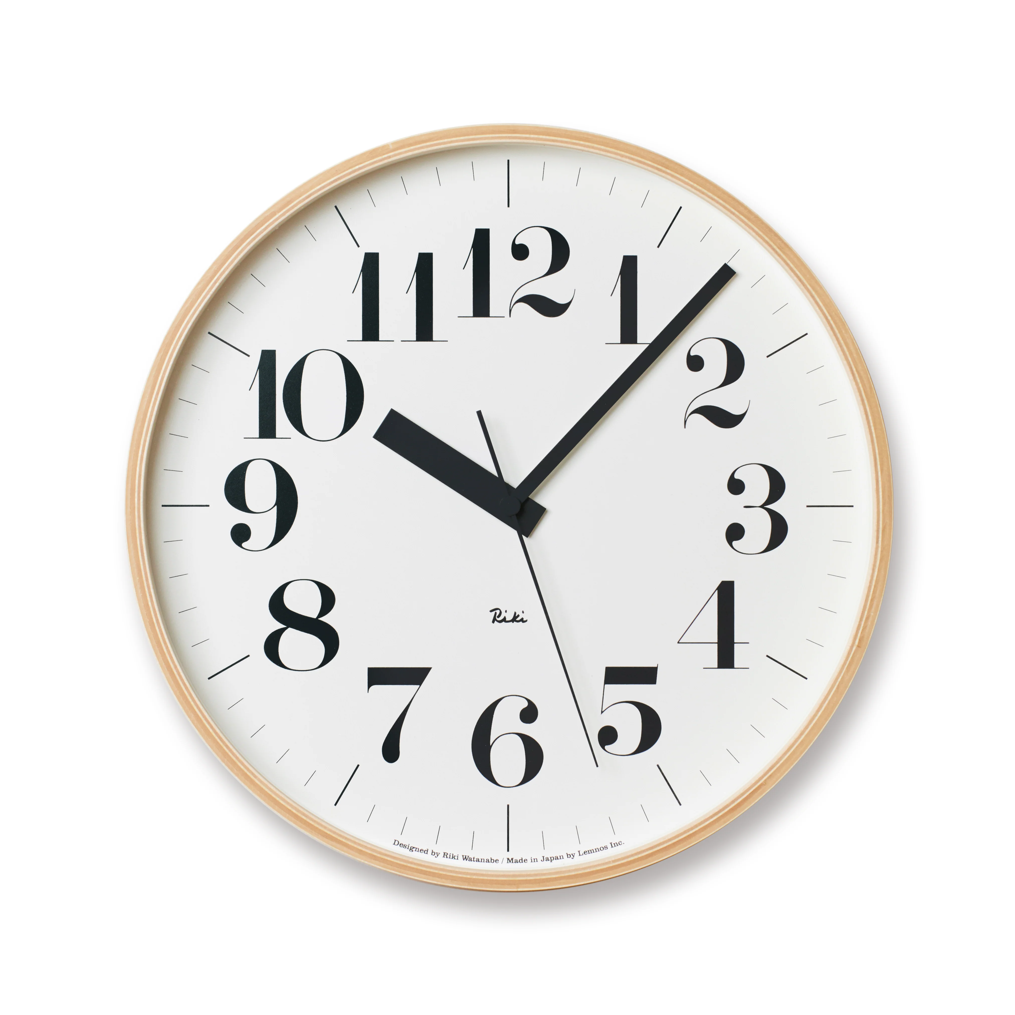 Wanduhr Lemnos RIKI CLOCK - Image 5