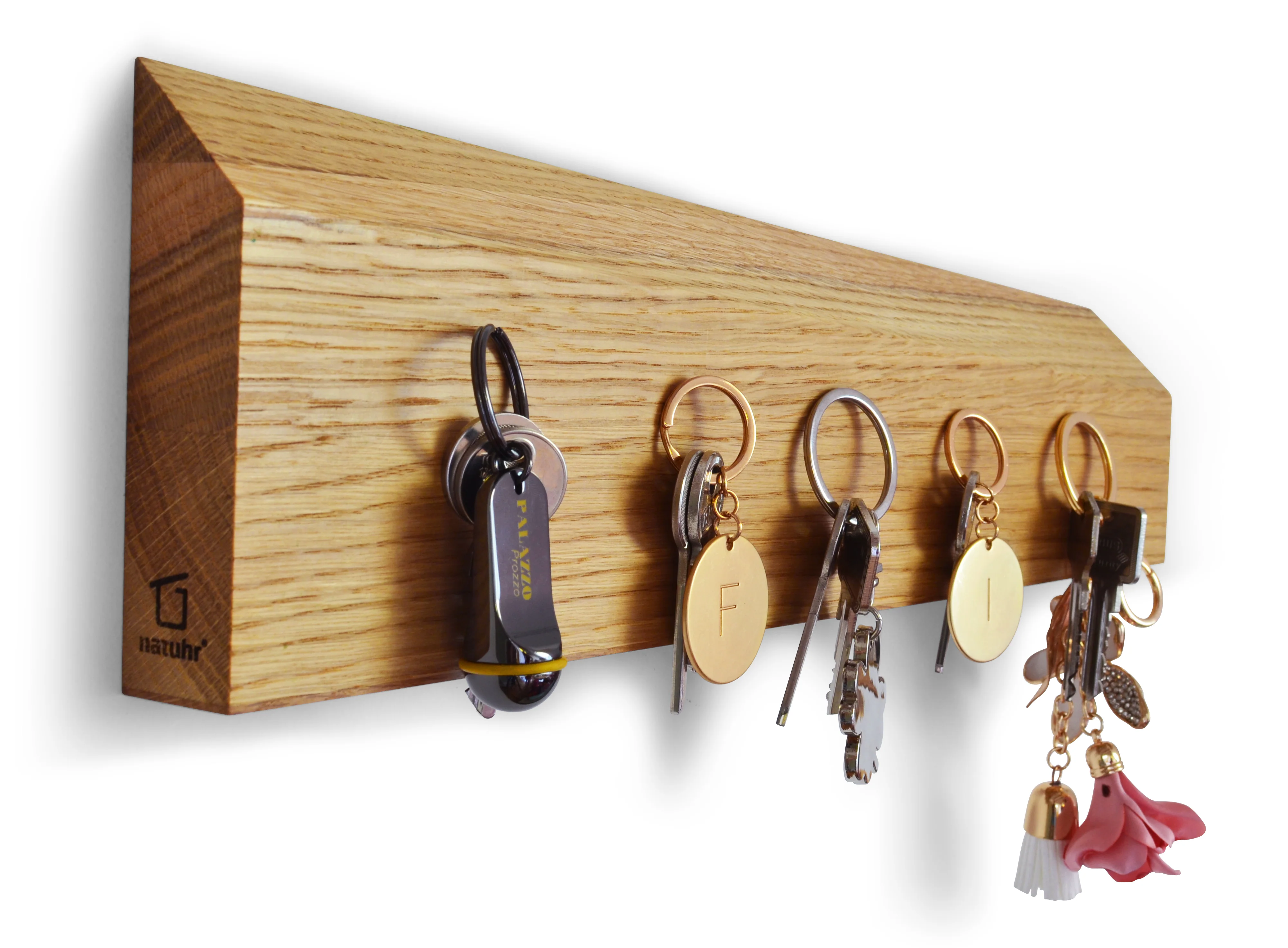 Magnetische Design Messerleiste oder Wand-Organizer PETE aus Eichenholz von Natuhr - Image 7