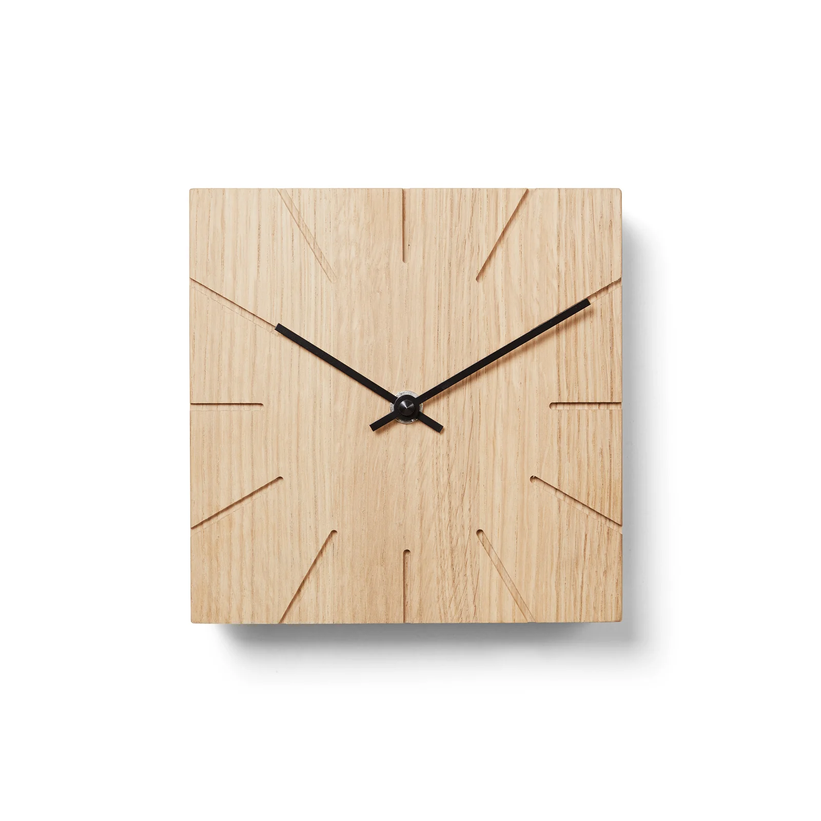 Minimalistische Tisch- und Wanduhr aus massivem Holz - Beam - Natuhr® - Image 10