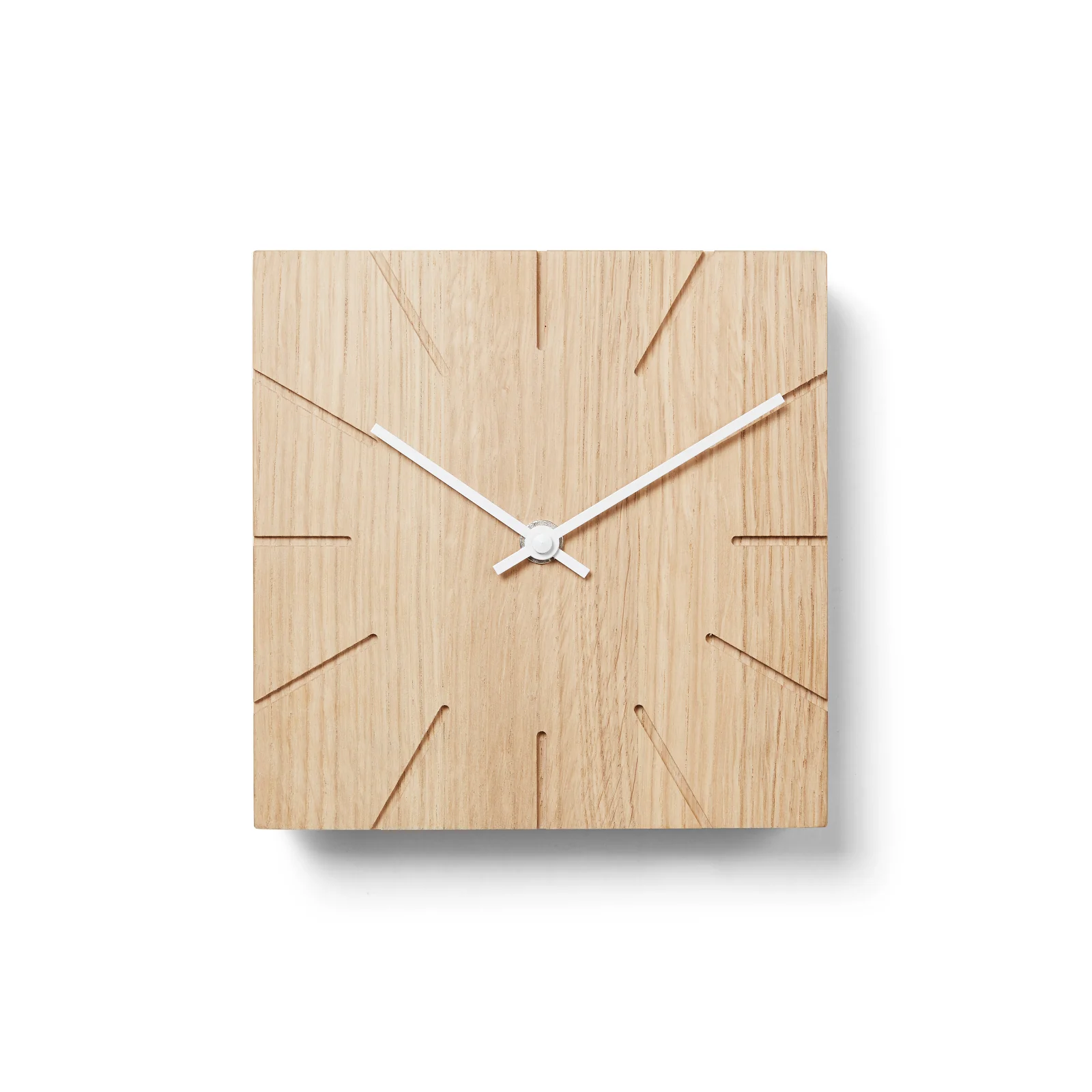 Minimalistische Tisch- und Wanduhr aus massivem Holz - Beam - Natuhr® - Image 13