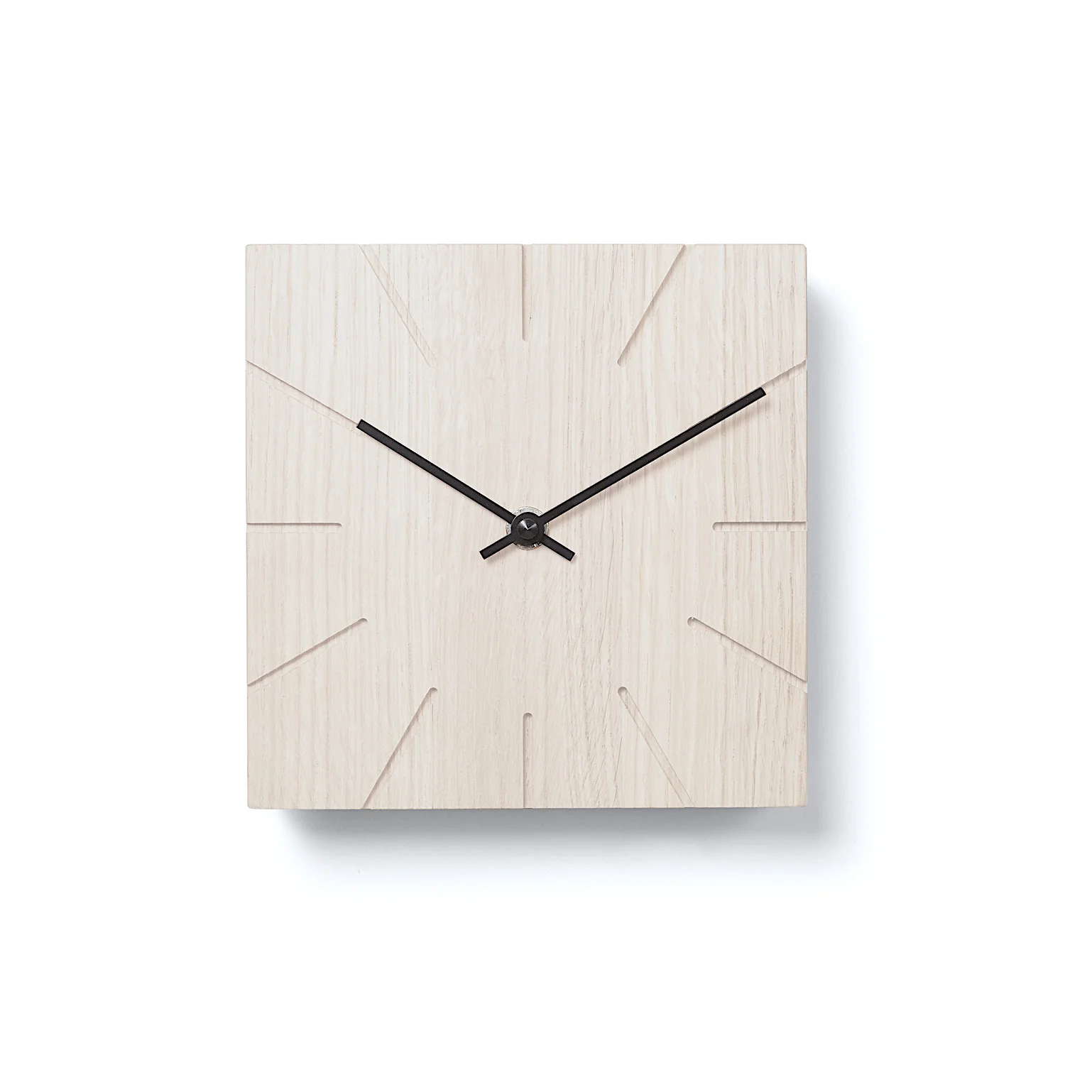 Minimalistische Tisch- und Wanduhr aus massivem Holz - Beam - Natuhr® - Image 25