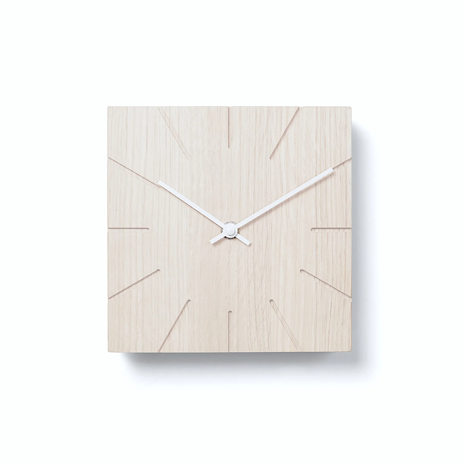 Minimalistische Tisch- und Wanduhr aus massivem Holz - Beam - Natuhr® - Image 28