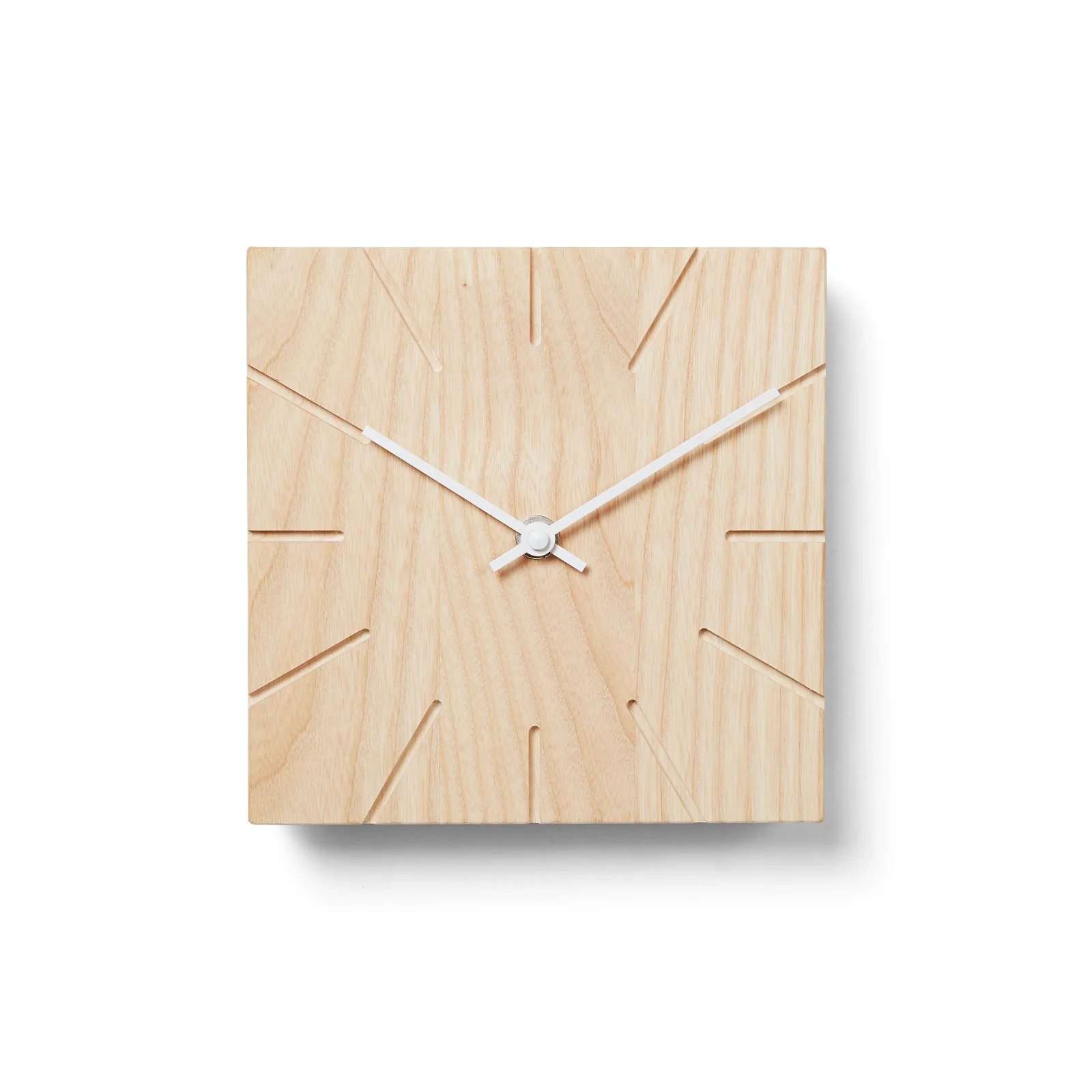 Minimalistische Tisch- und Wanduhr aus massivem Holz - Beam - Natuhr® - Image 7