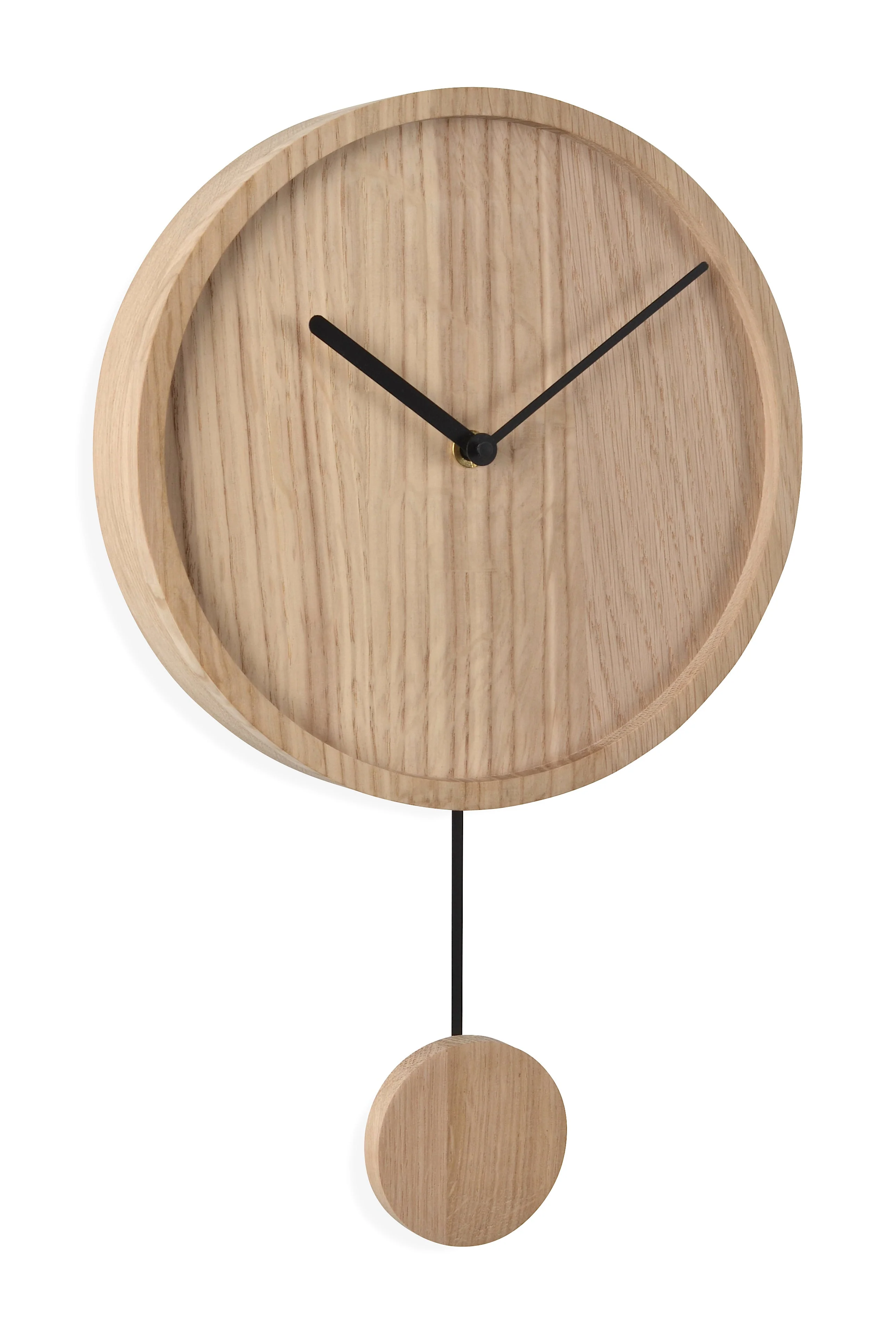 Moderne Pendeluhr Swing Eiche - Image 4