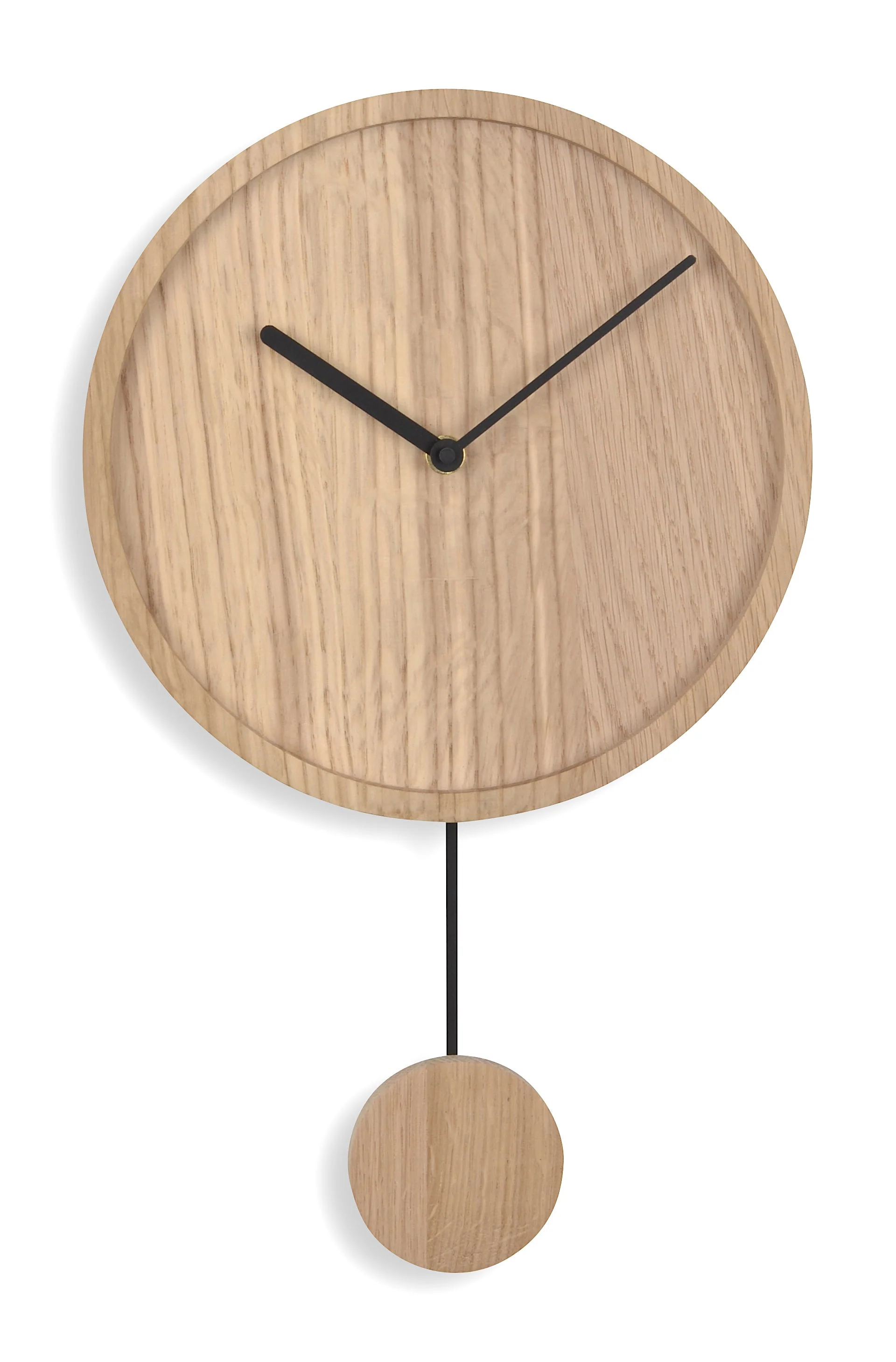 Moderne Pendeluhr Swing Eiche - Image 5
