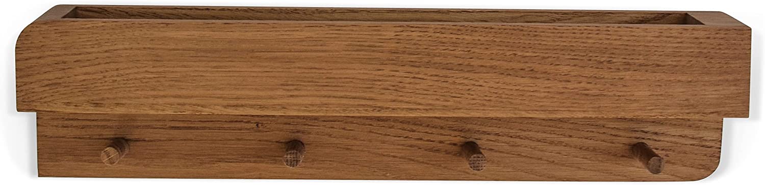 Garderobe & Ablage aus massiver Eiche – Porter - Natuhr® - Image 13