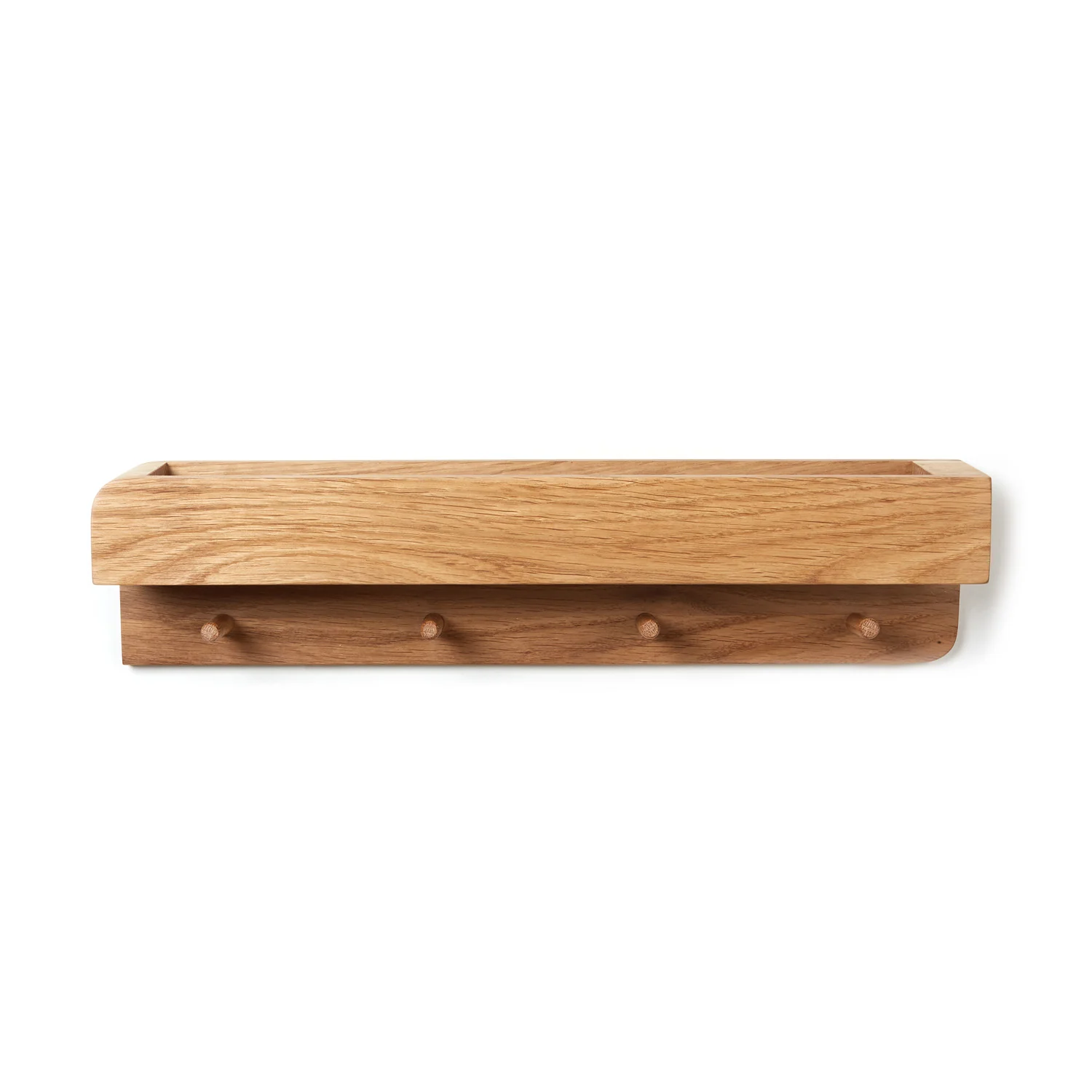 Garderobe & Ablage aus massiver Eiche – Porter - Natuhr® - Image 5