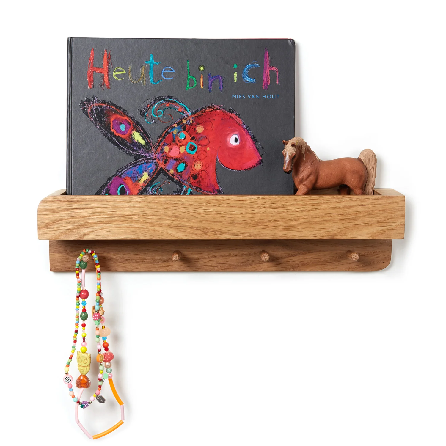 Garderobe & Ablage aus massiver Eiche – Porter - Natuhr® - Image 6
