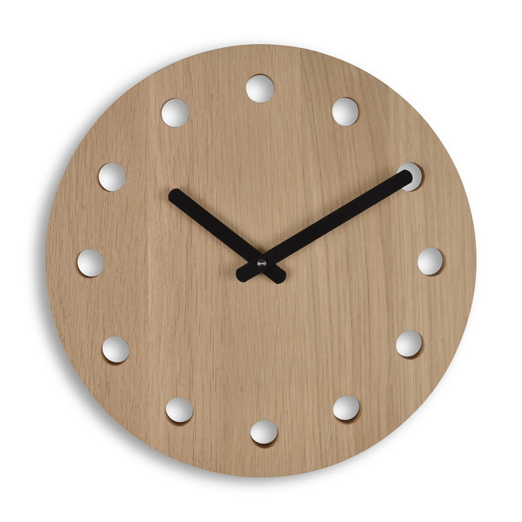Wanduhr DOT & COMMA Eichenholz - Image 14
