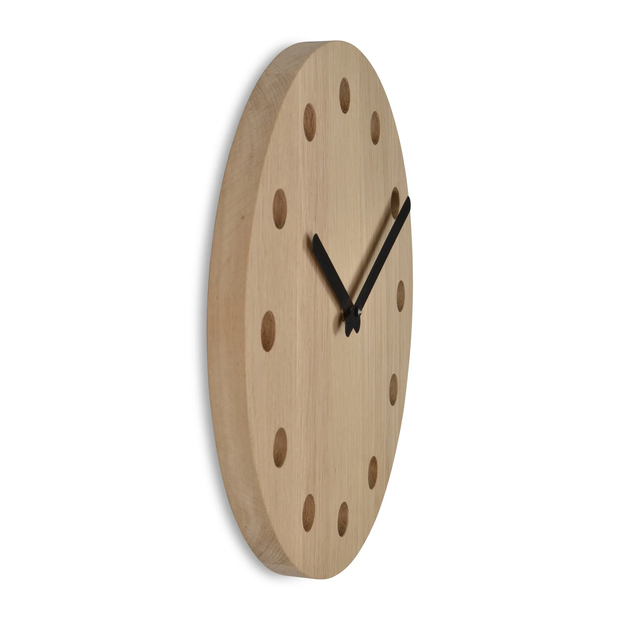 Wanduhr DOT & COMMA Eichenholz - Image 3