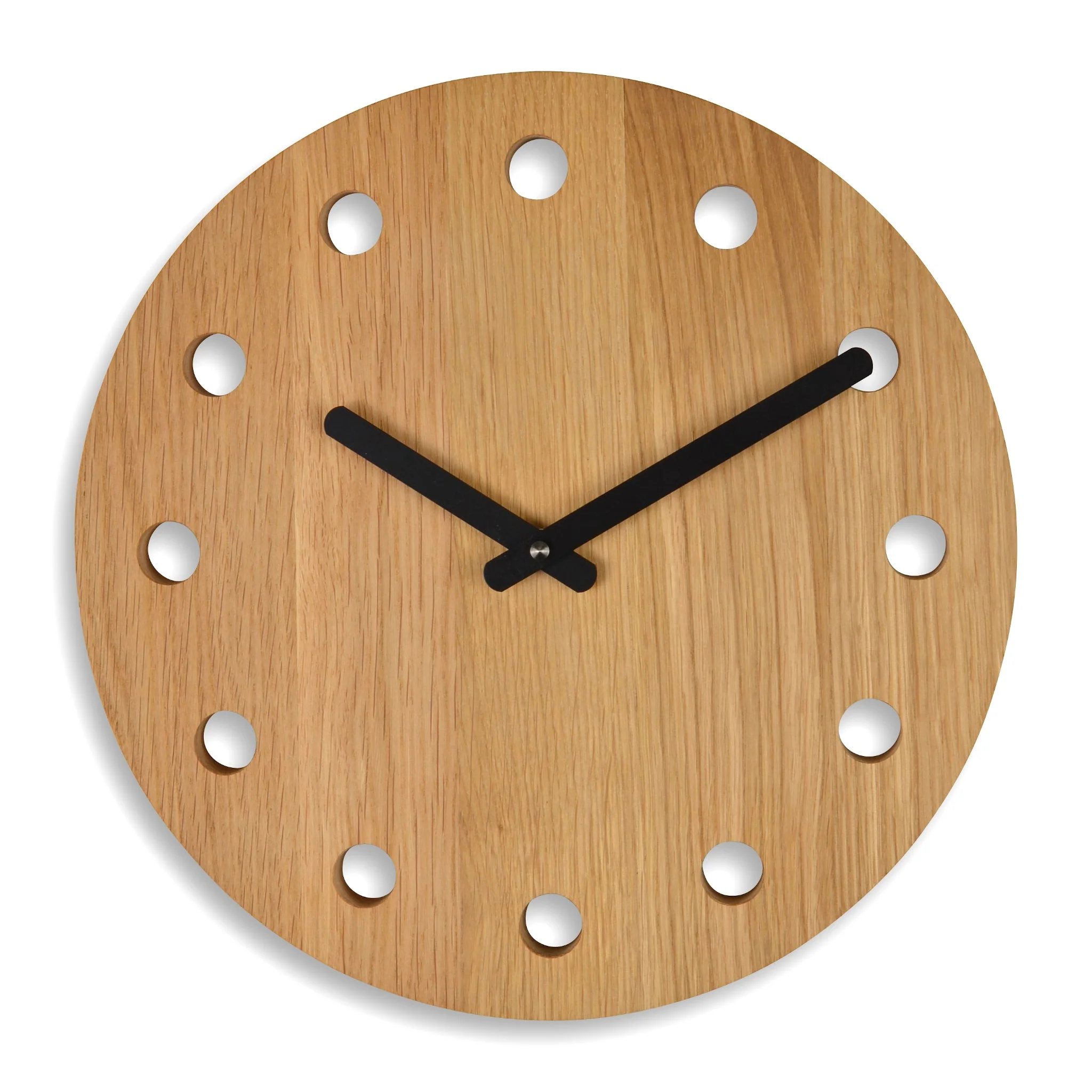 Wanduhr DOT & COMMA Eichenholz - Image 8