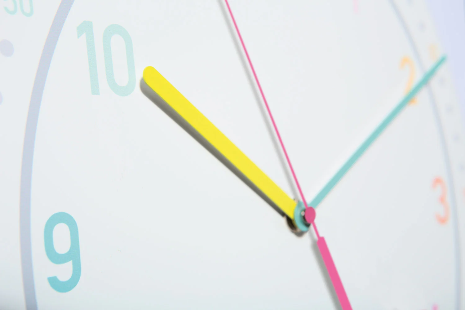 Wanduhr Pastel weiß & Tik-Kit - tikita - Image 3